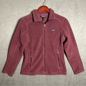 Patagonia Synchilla Women’s Size Small Purple Full Zip Fleece Jacket